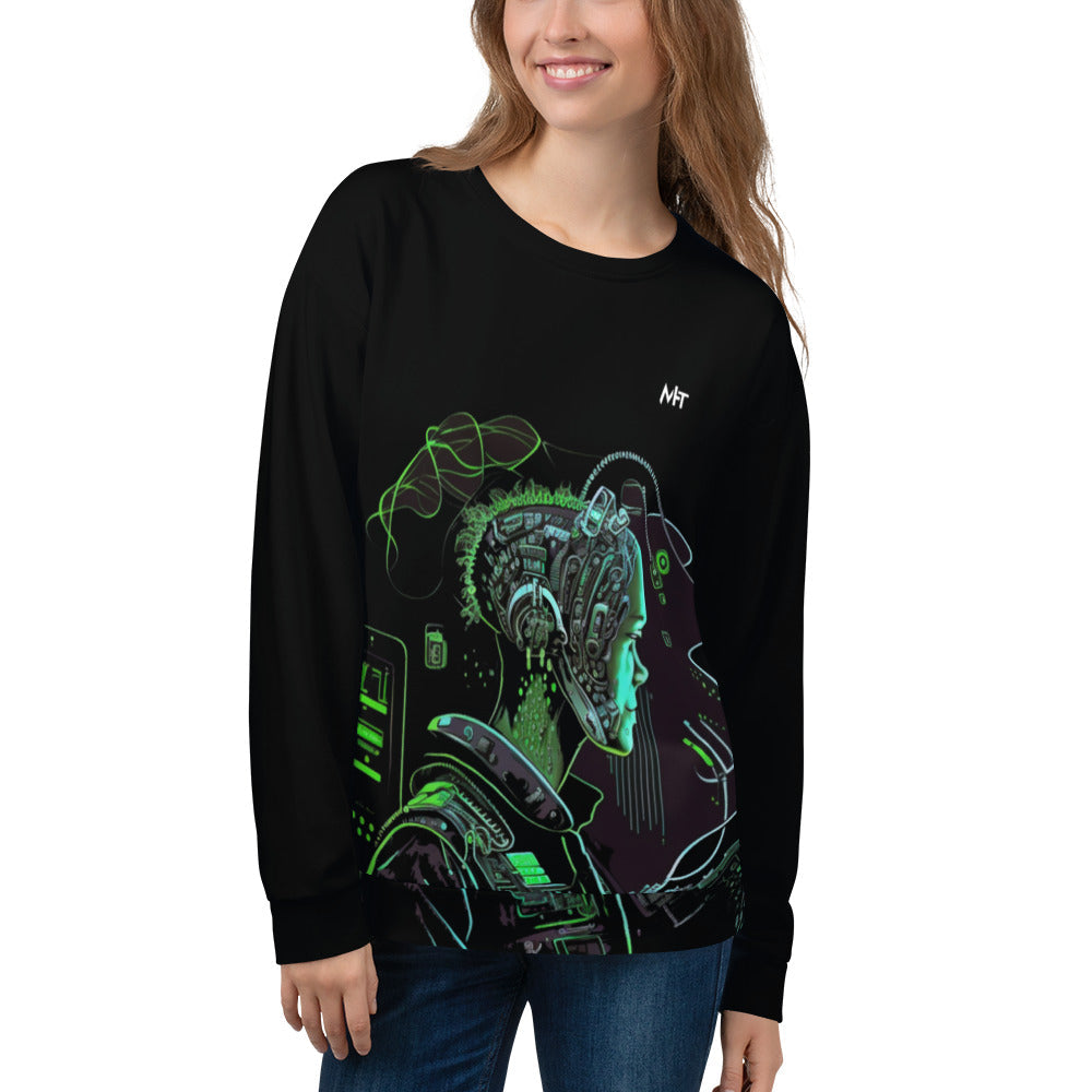 CyberWare Assassin V10 - Unisex Sweatshirt by DarkByteGear