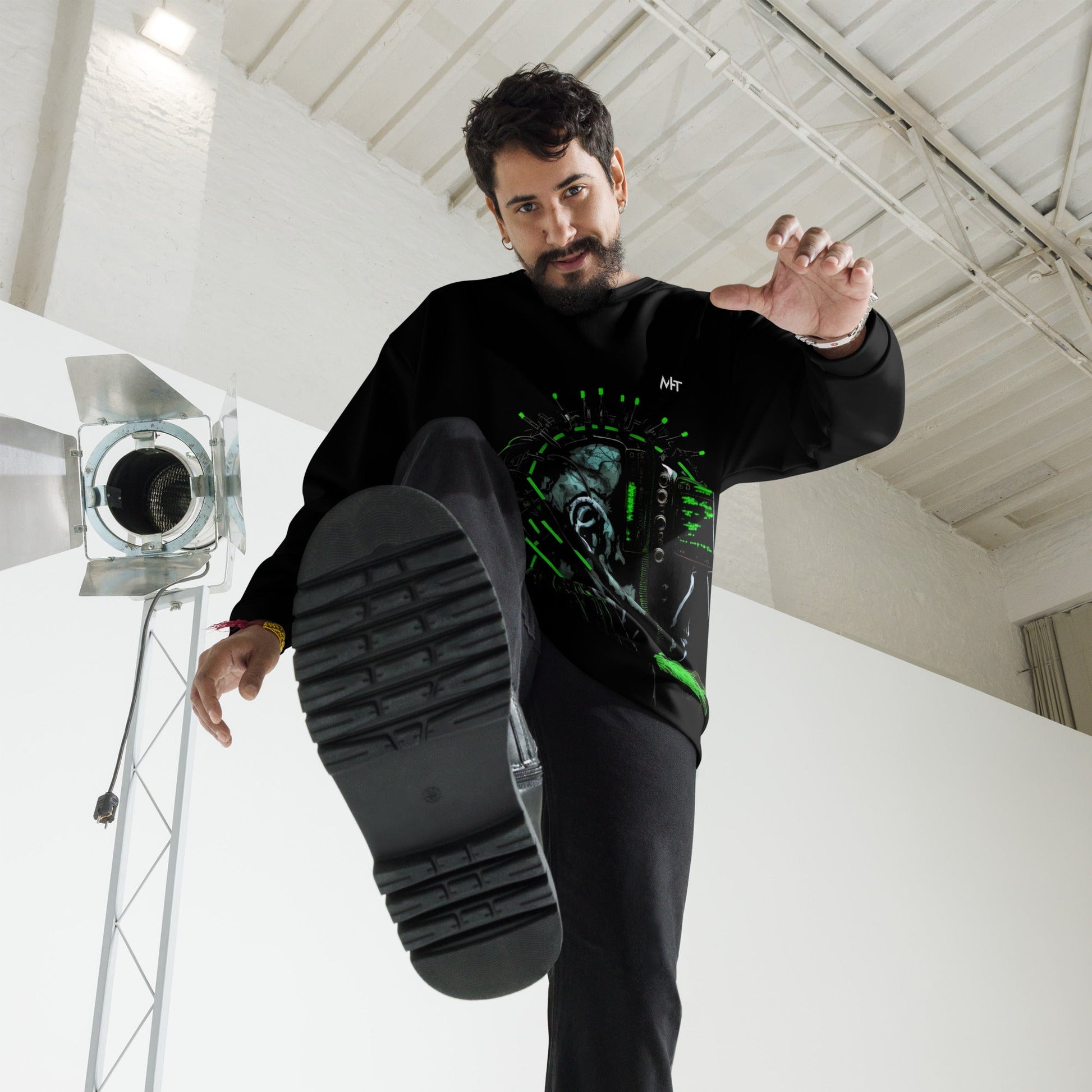 CyberWare Assassin V13 - Unisex Sweatshirt by DarkByteGear