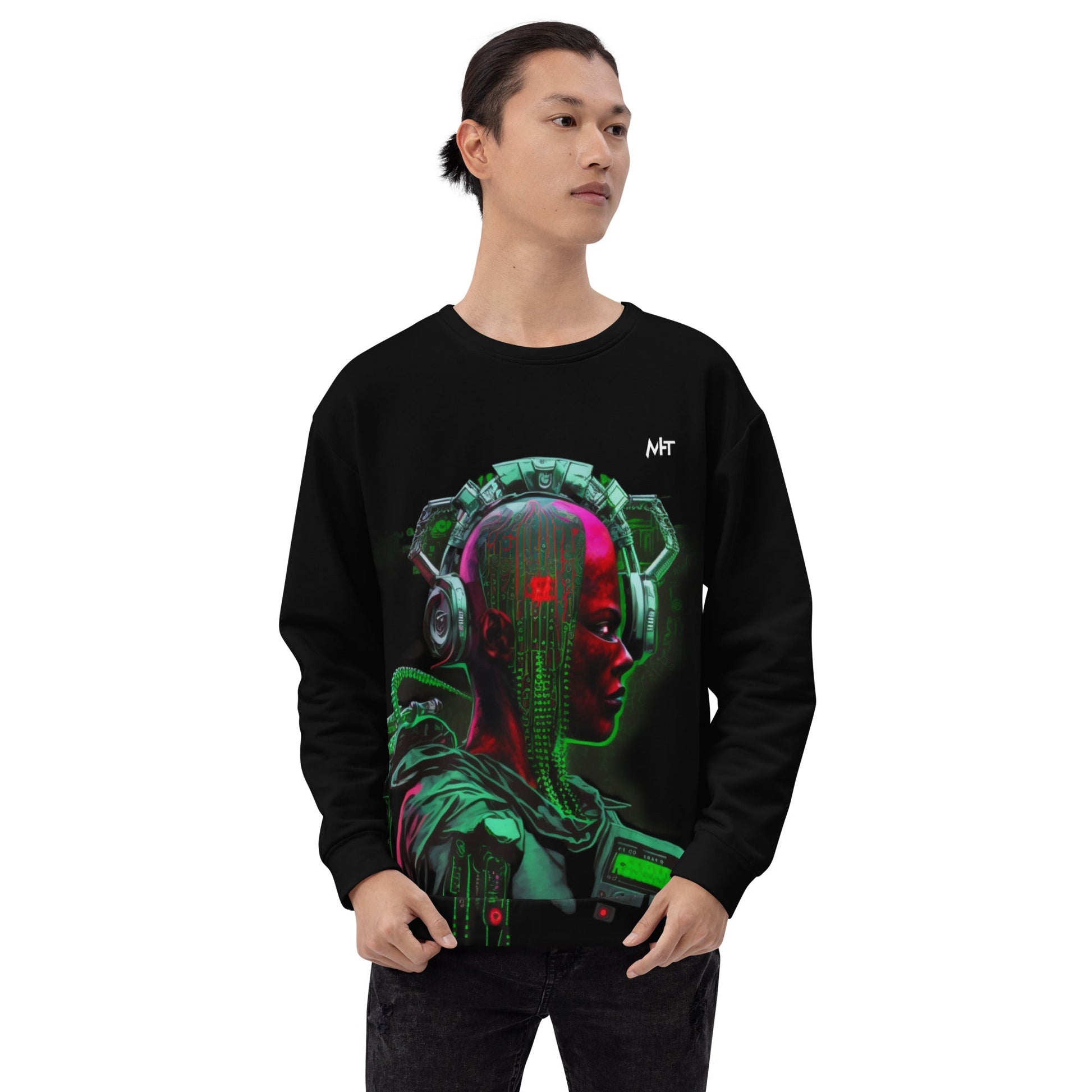 CyberWare Assassin V16 - Unisex Sweatshirt by DarkByteGear