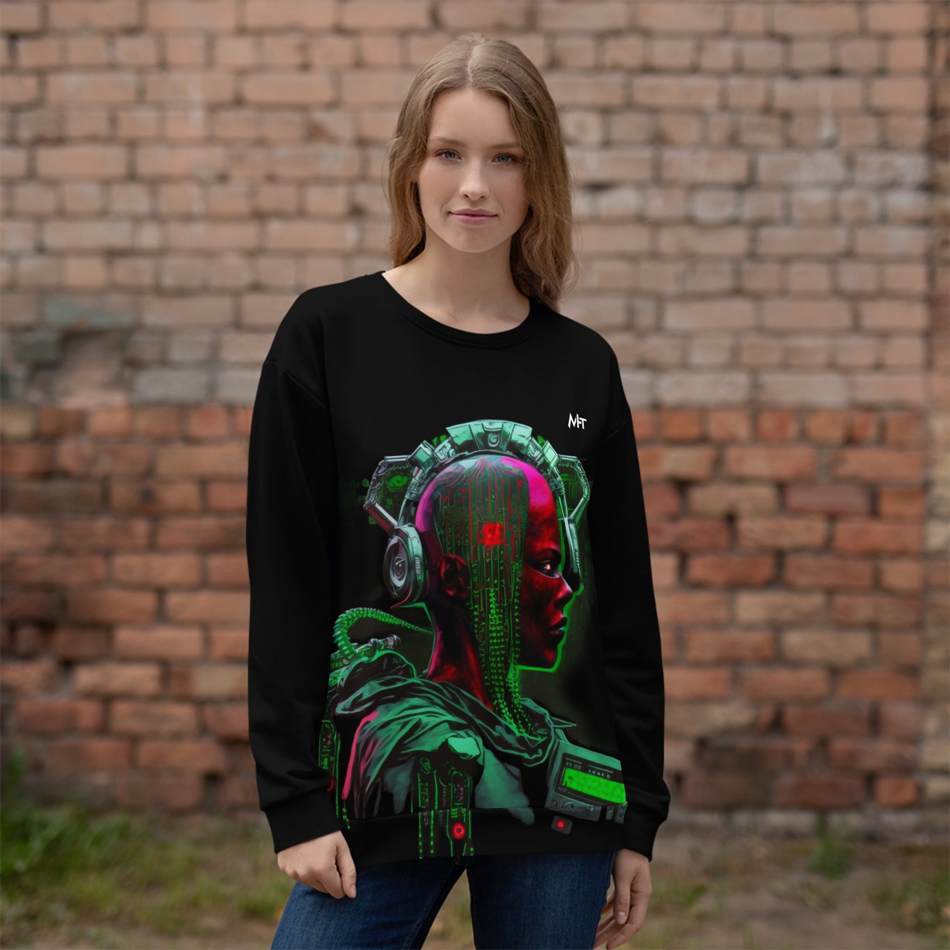 CyberWare Assassin V16 - Unisex Sweatshirt by DarkByteGear