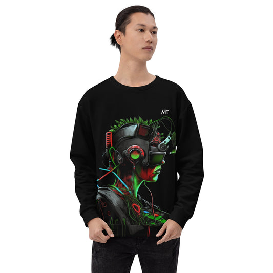 CyberWare Assassin V17 - Unisex Sweatshirt by DarkByteGear