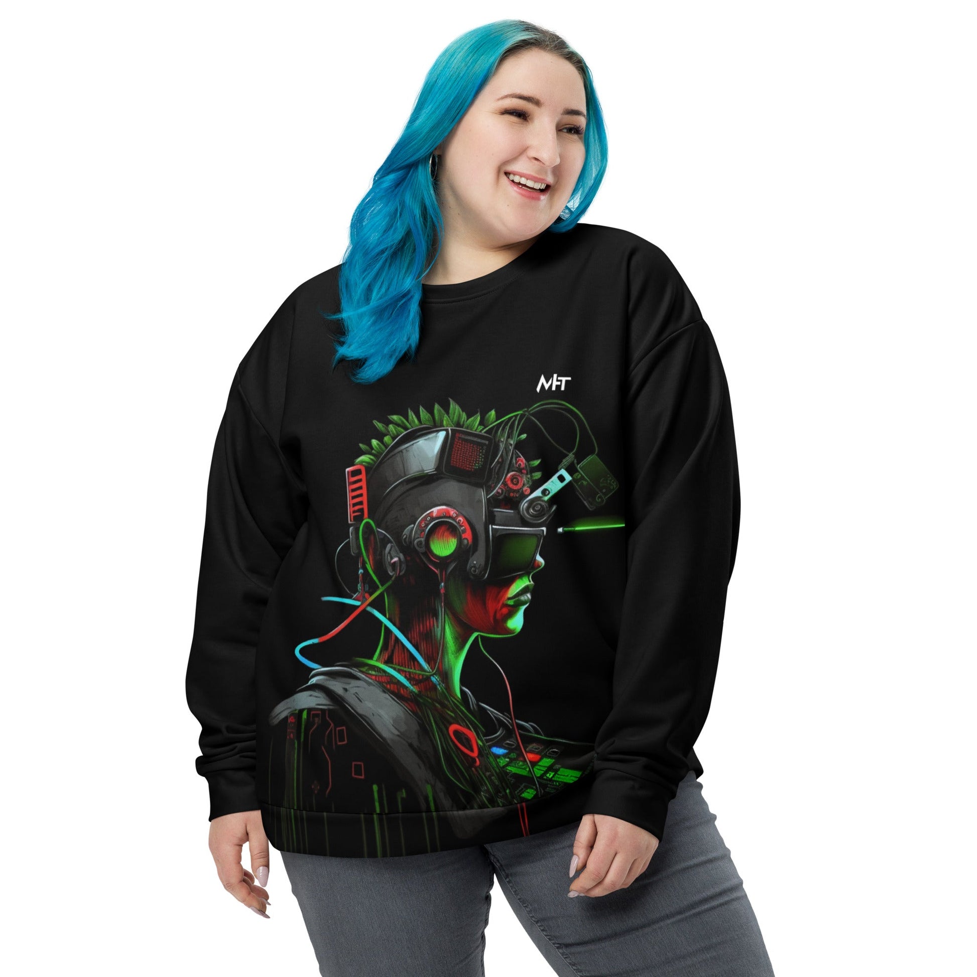 CyberWare Assassin V17 - Unisex Sweatshirt by DarkByteGear
