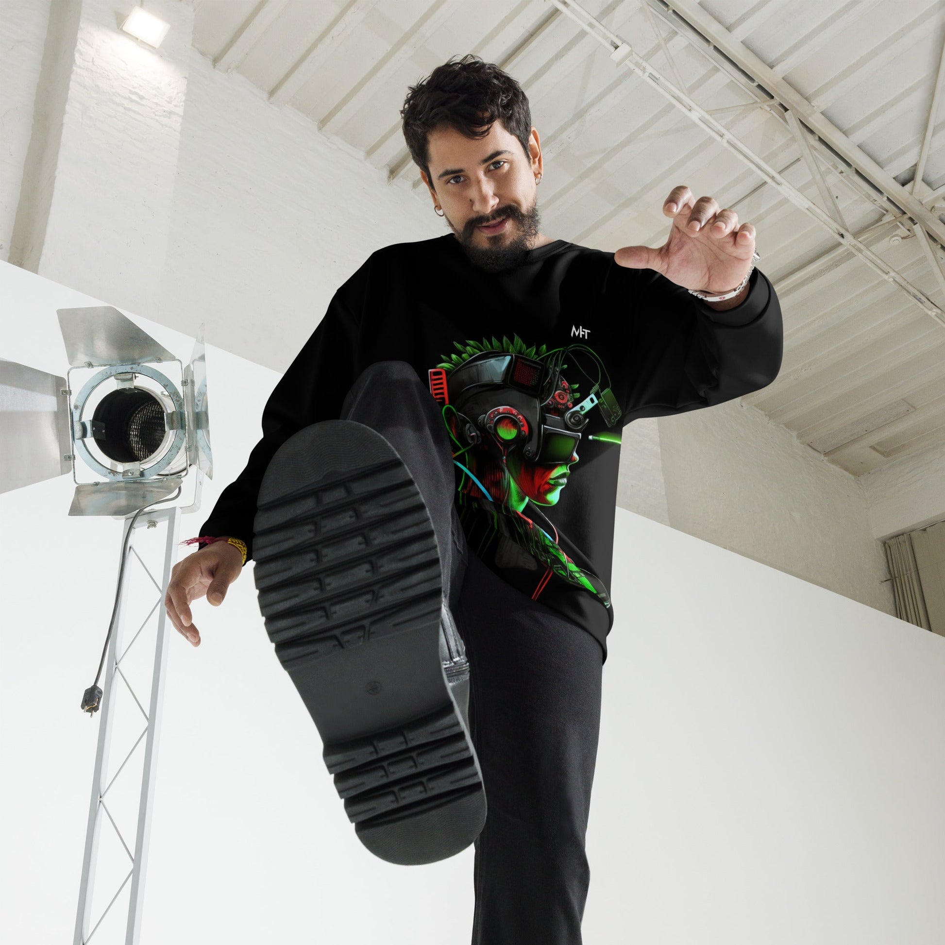 CyberWare Assassin V17 - Unisex Sweatshirt by DarkByteGear