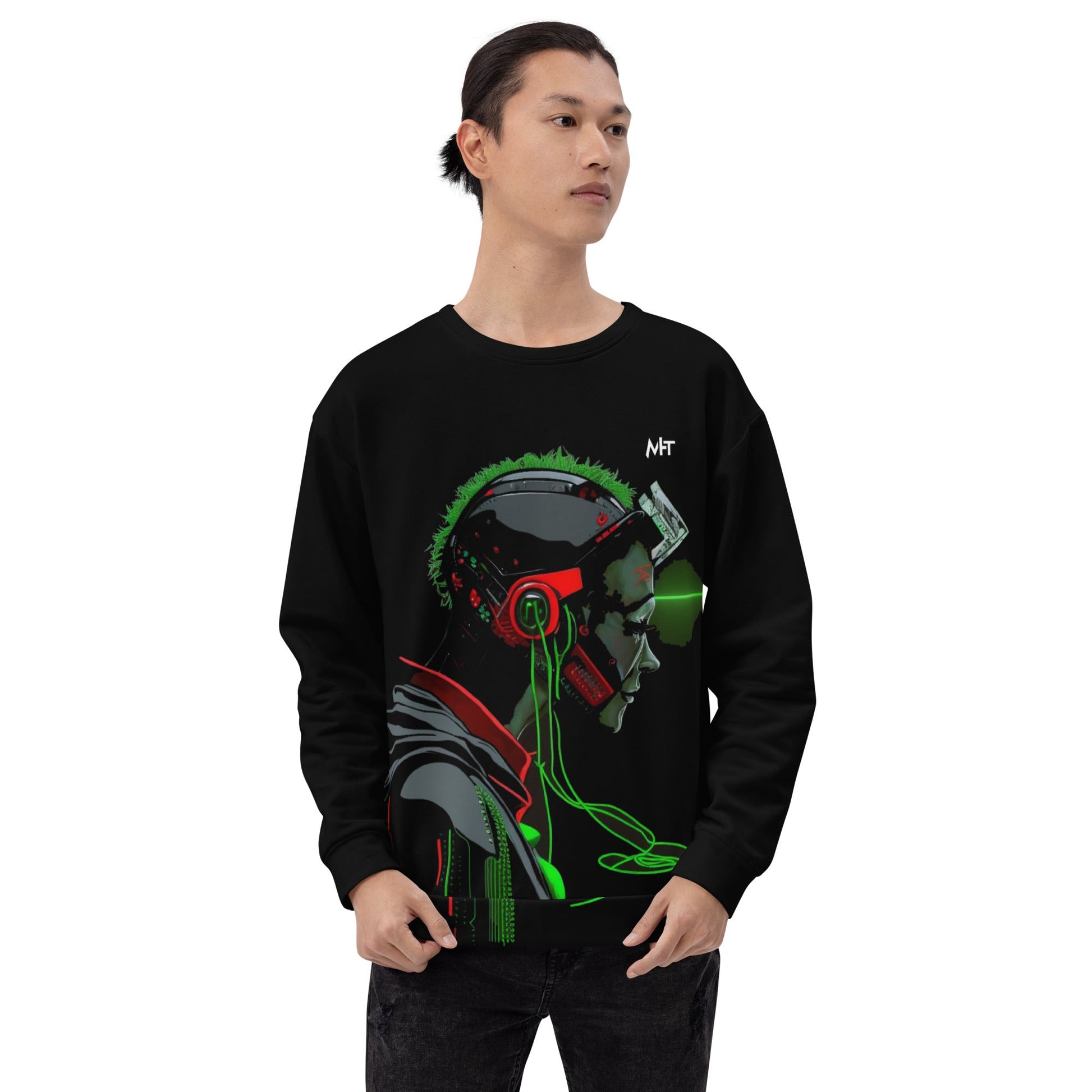 CyberWare Assassin V18 - Unisex Sweatshirt by DarkByteGear