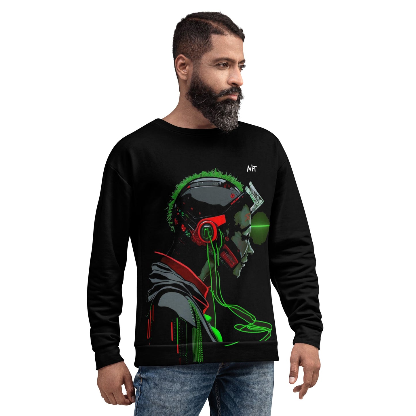 CyberWare Assassin V18 - Unisex Sweatshirt by DarkByteGear