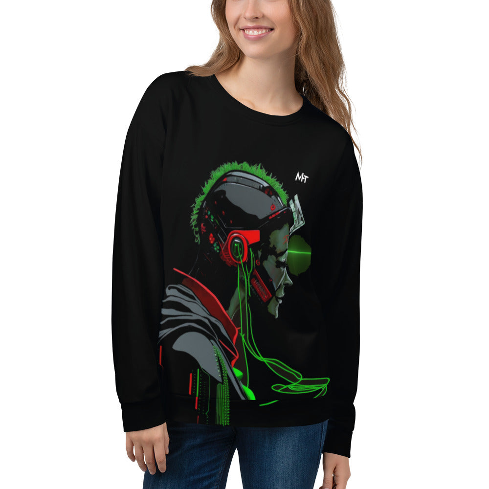 CyberWare Assassin V18 - Unisex Sweatshirt by DarkByteGear