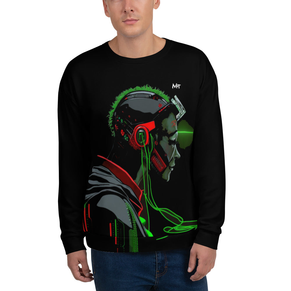 CyberWare Assassin V18 - Unisex Sweatshirt by DarkByteGear