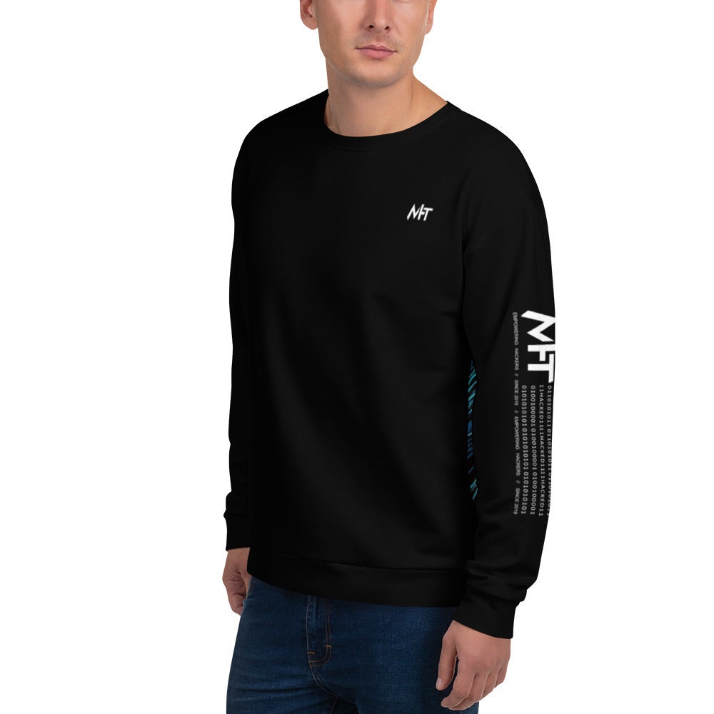 CyberWare Assassin - Unisex Sweatshirt ( Back Print ) by DarkByteGear
