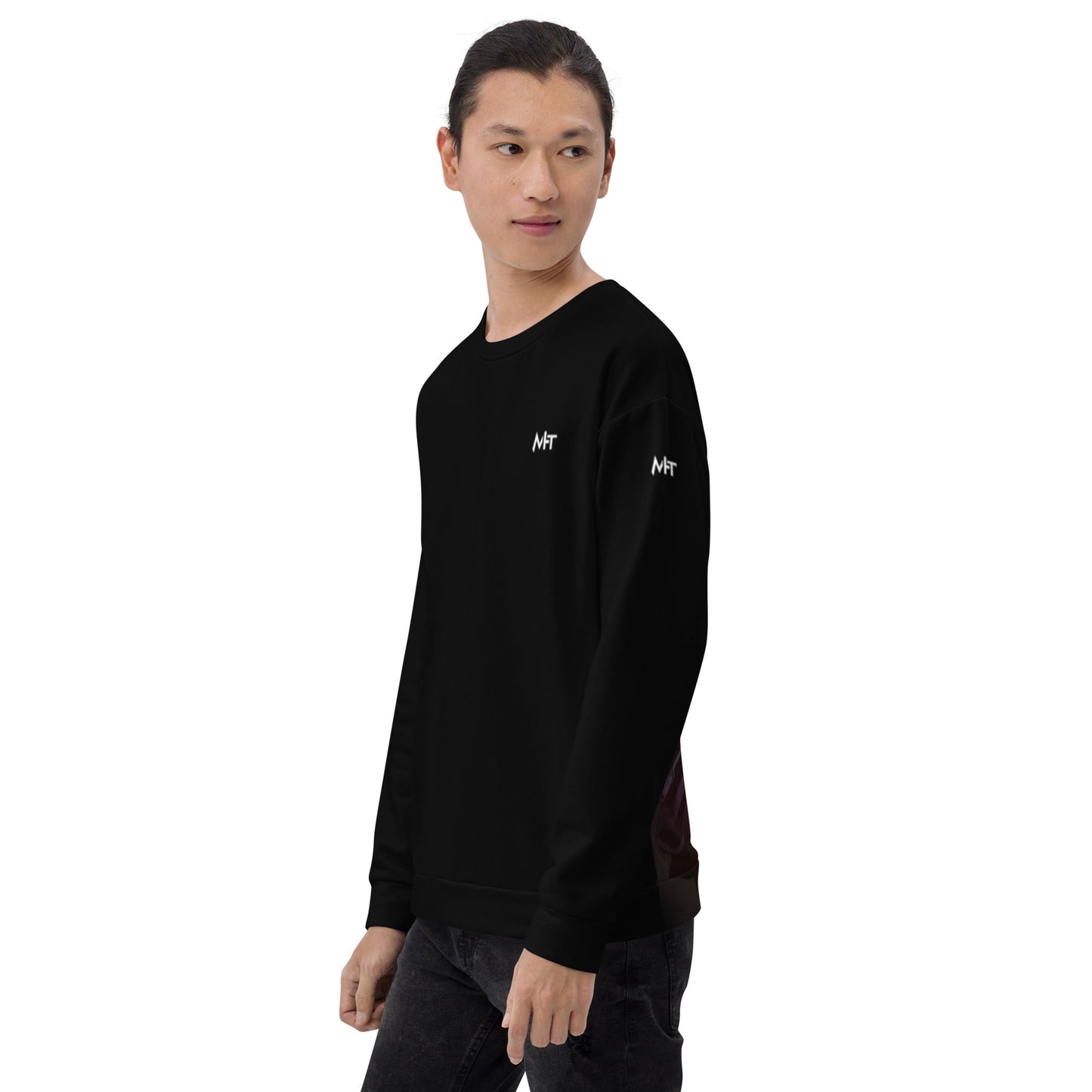 Cyberware assassin v3 - Unisex Sweatshirt ( Back Print ) by DarkByteGear