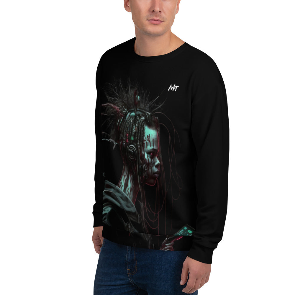 Cyberware assassin v7- Unisex Sweatshirt by DarkByteGear