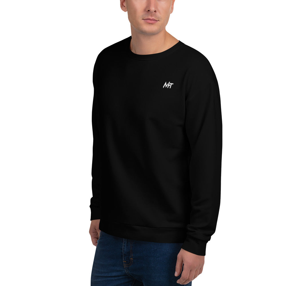 Cyberware assassin v7- Unisex Sweatshirt ( Back Print ) by DarkByteGear