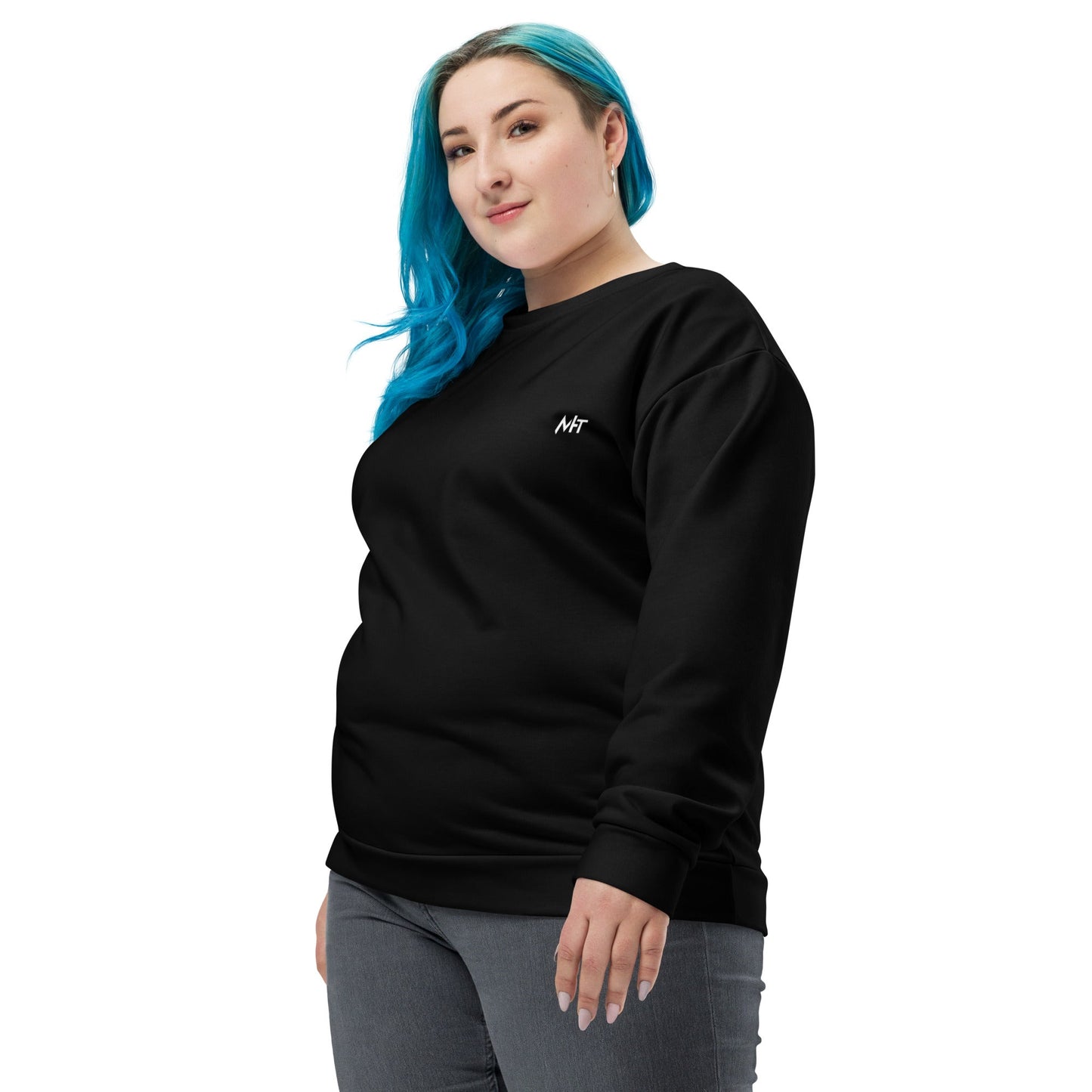 CyberWare Assassin V18 - Unisex Sweatshirt ( Back Print ) by DarkByteGear