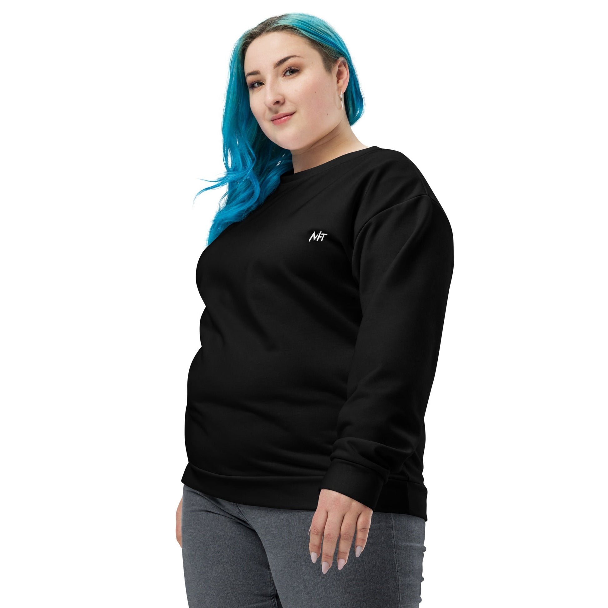 CyberWare Assassin V18 - Unisex Sweatshirt ( Back Print ) by DarkByteGear