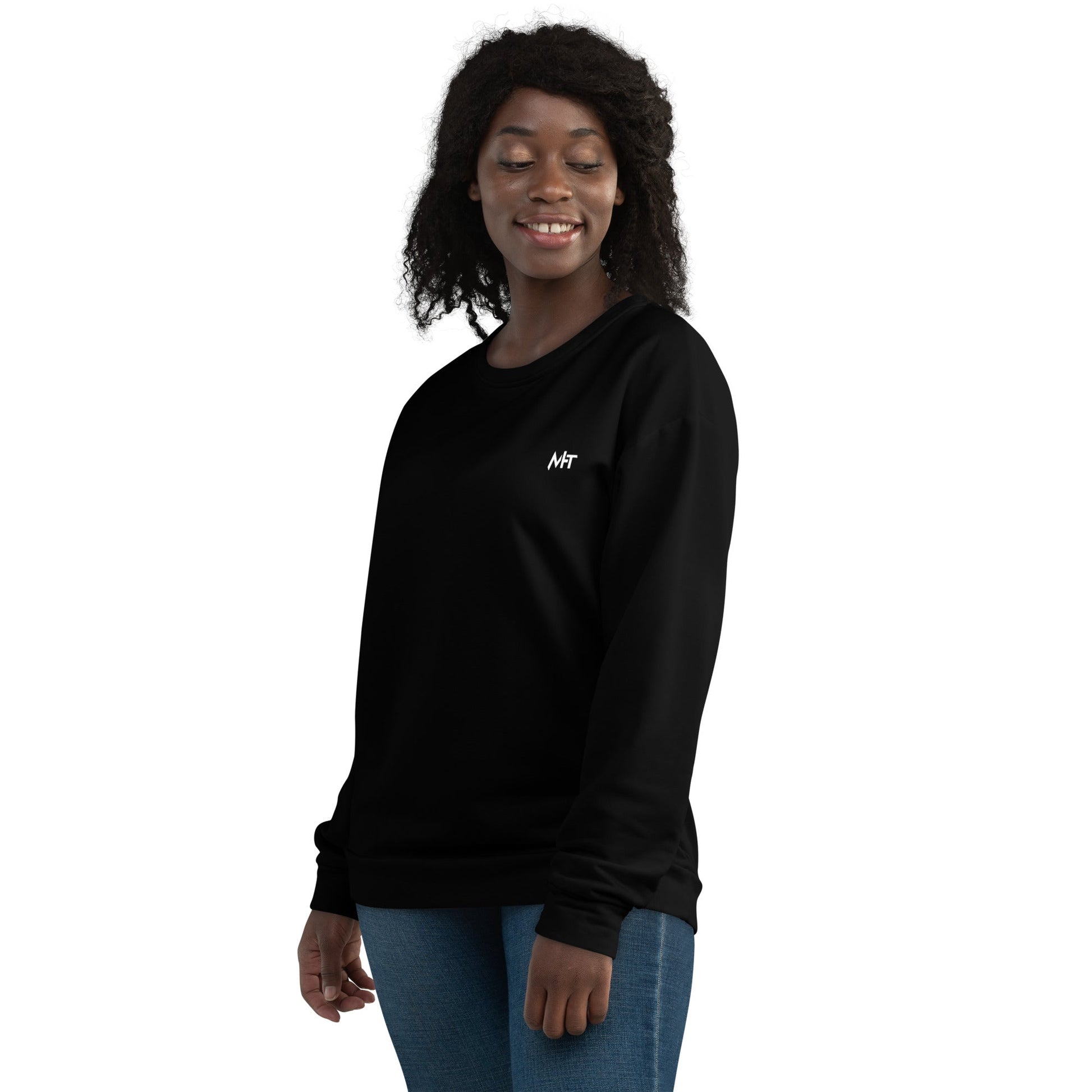 CyberWare Assassin V18 - Unisex Sweatshirt ( Back Print ) by DarkByteGear