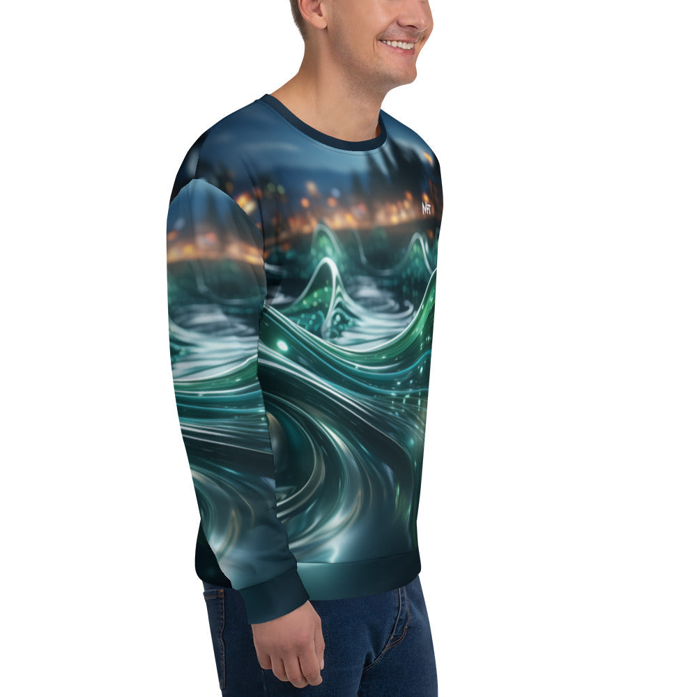 Neon AI V1 - Unisex Sweatshirt by DarkByteGear