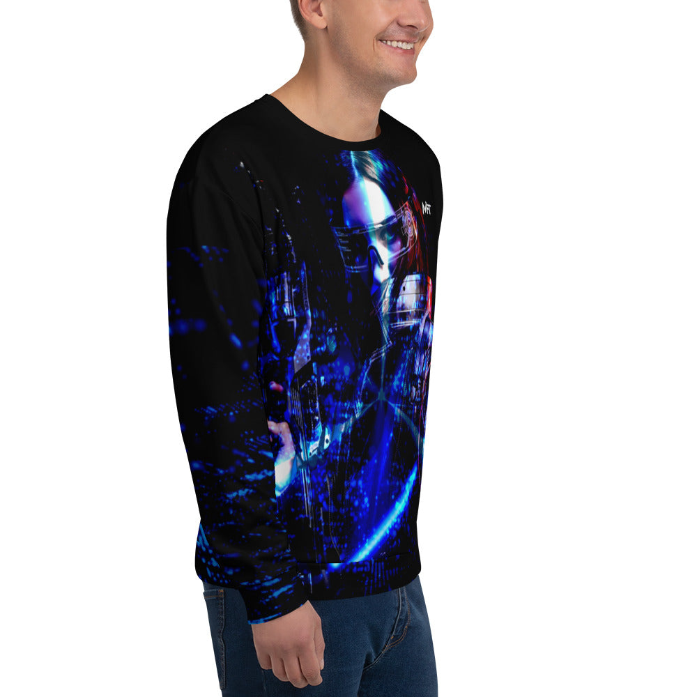 Cyberware Sentinel v1.0 - Unisex Sweatshirt by DarkByteGear