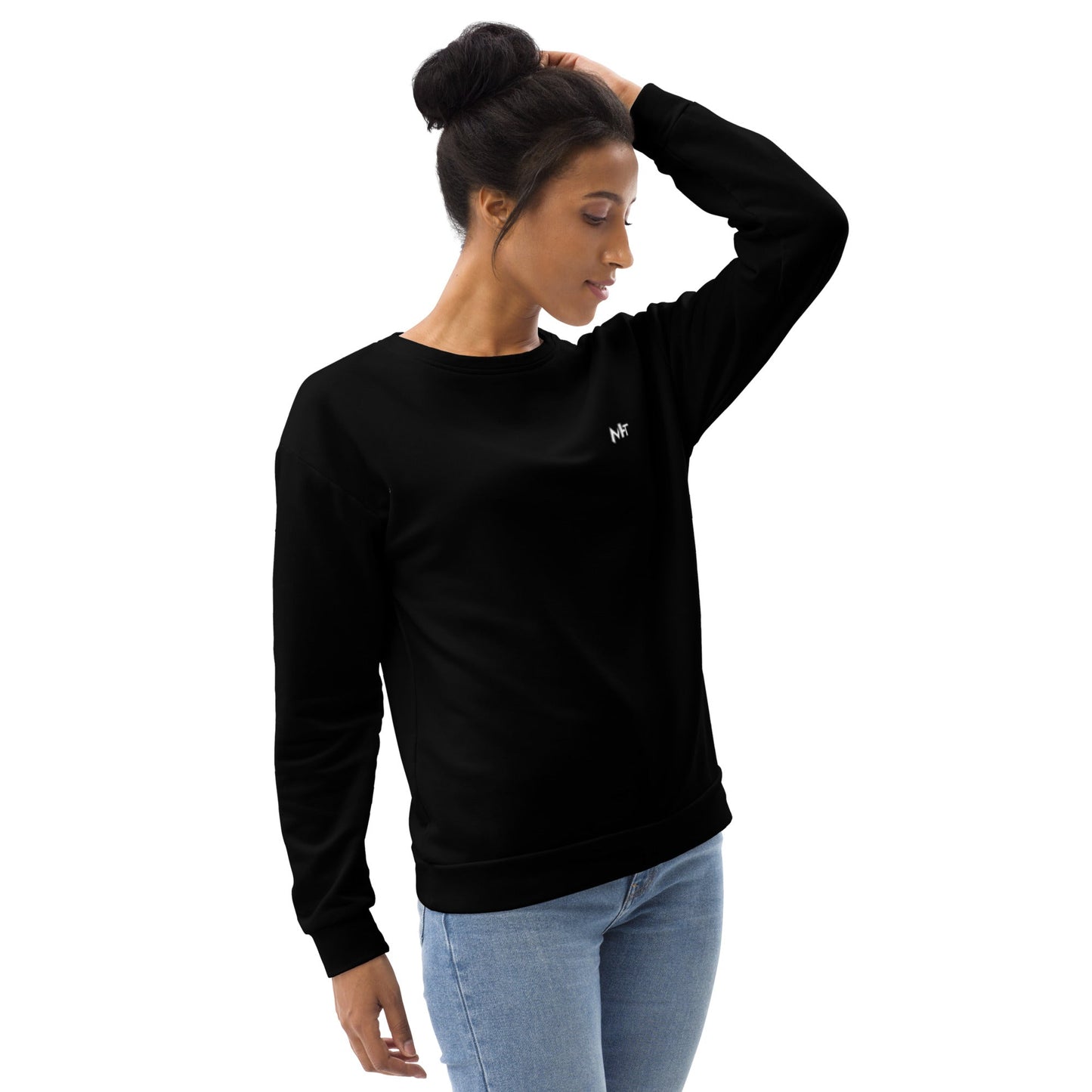 CyberWare Assassin V17 - Unisex Sweatshirt ( Back Print ) by DarkByteGear