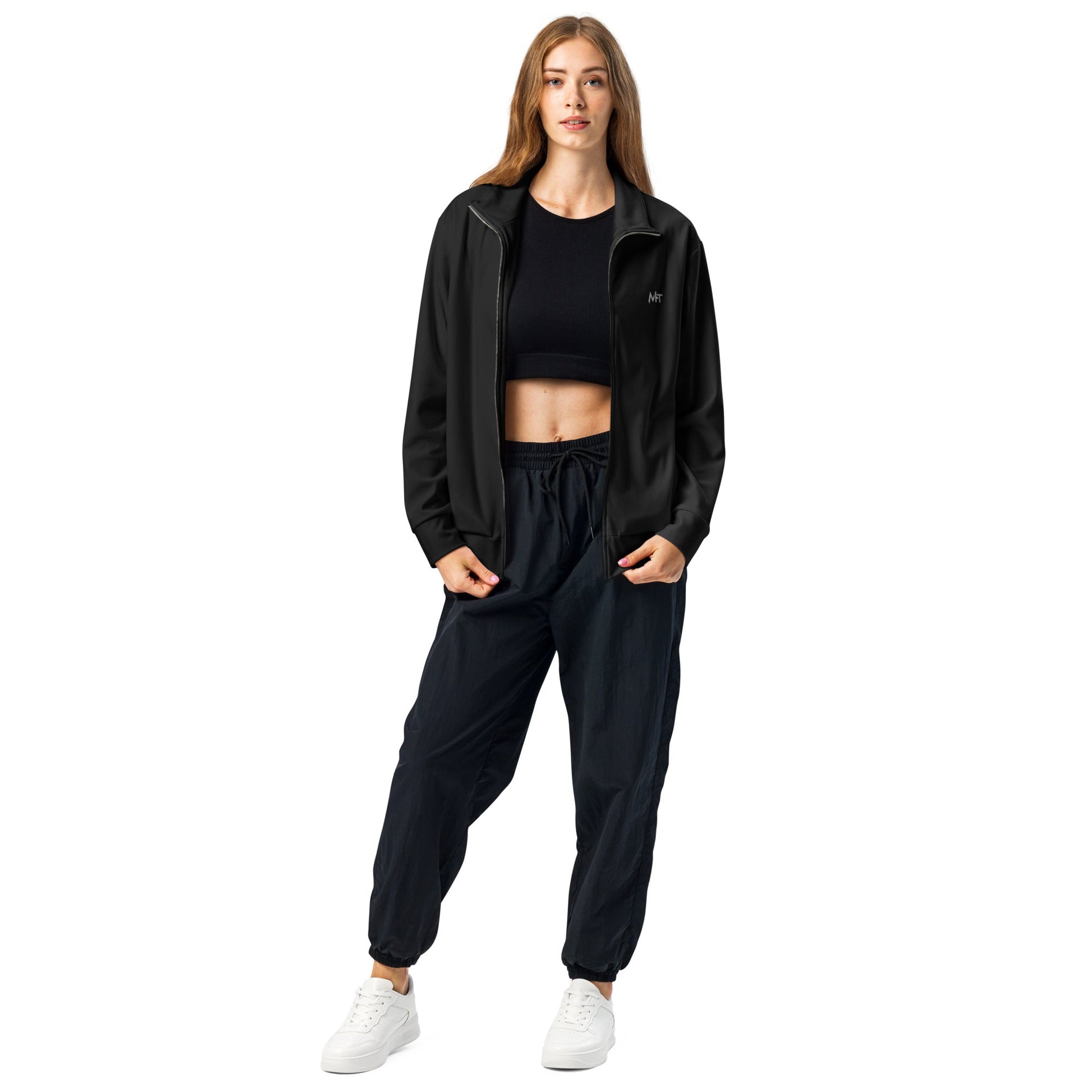 Athletes Empower Athletes - Unisex track jacket by DarkByteGear