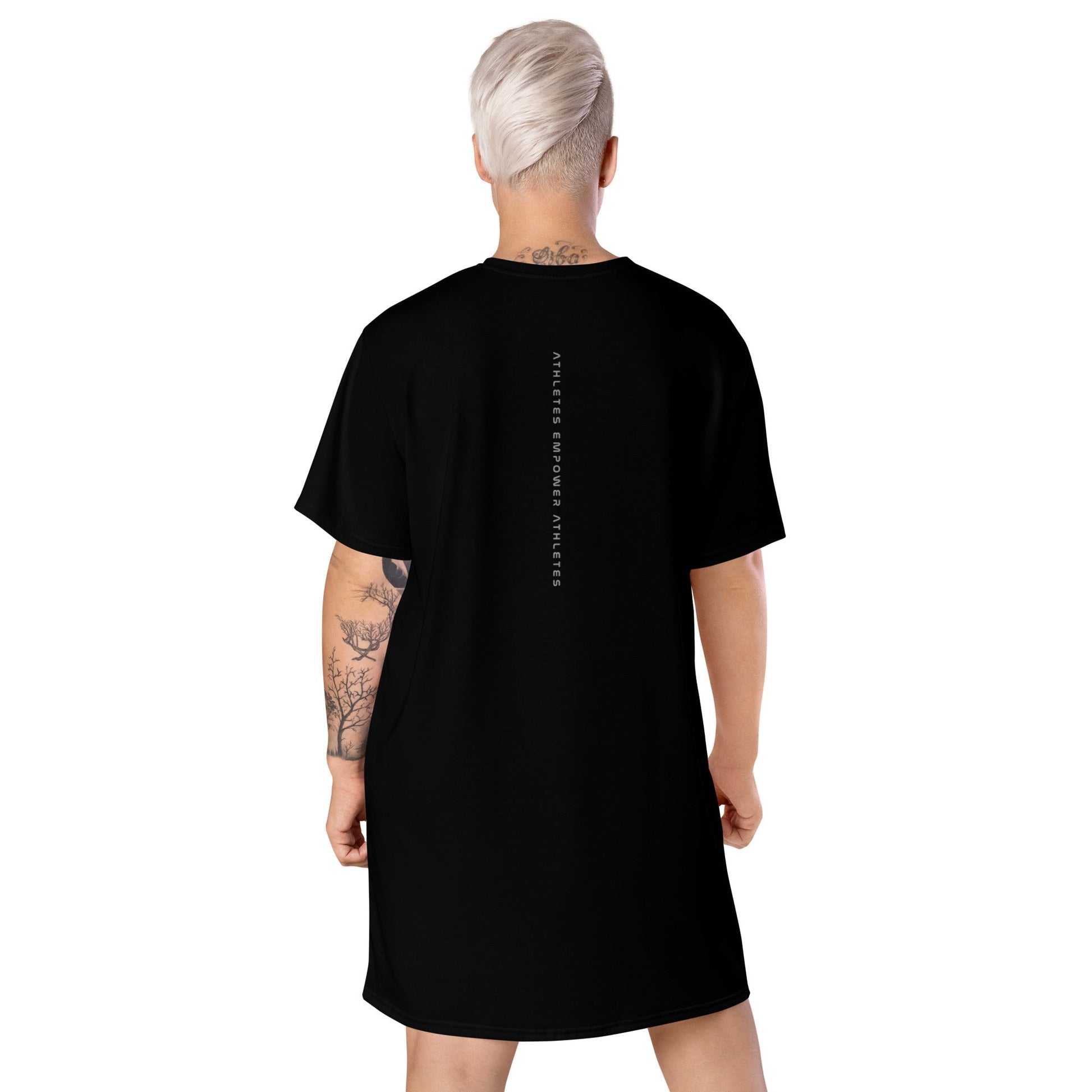 Athletes Empower Athletes - T-shirt dress by DarkByteGear