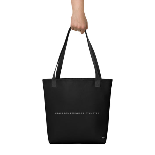 Athletes Empower Athletes - Tote bag by DarkByteGear
