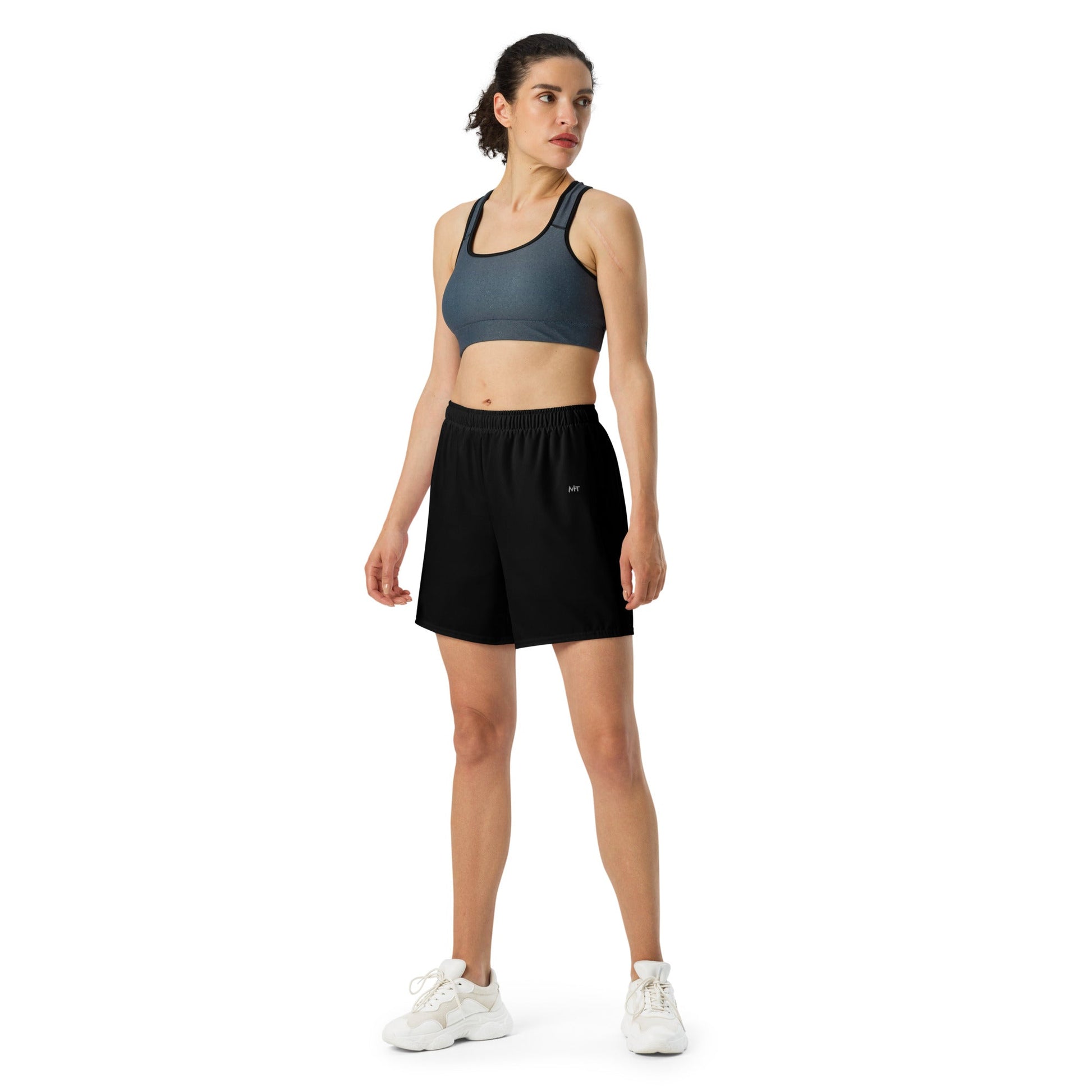 Athletes Empower Athletes - Unisex Athletic Long Shorts by DarkByteGear