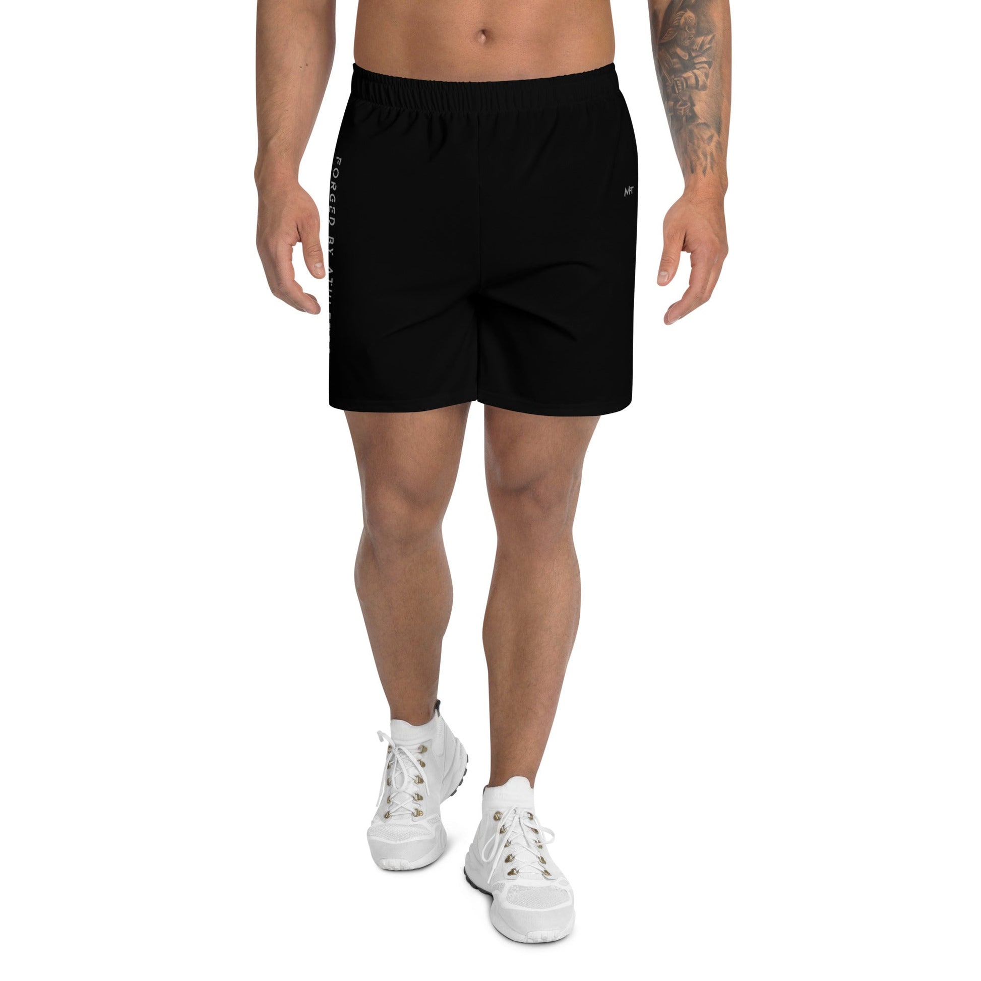 Forged by Athletes - Unisex Athletic Long Shorts by DarkByteGear
