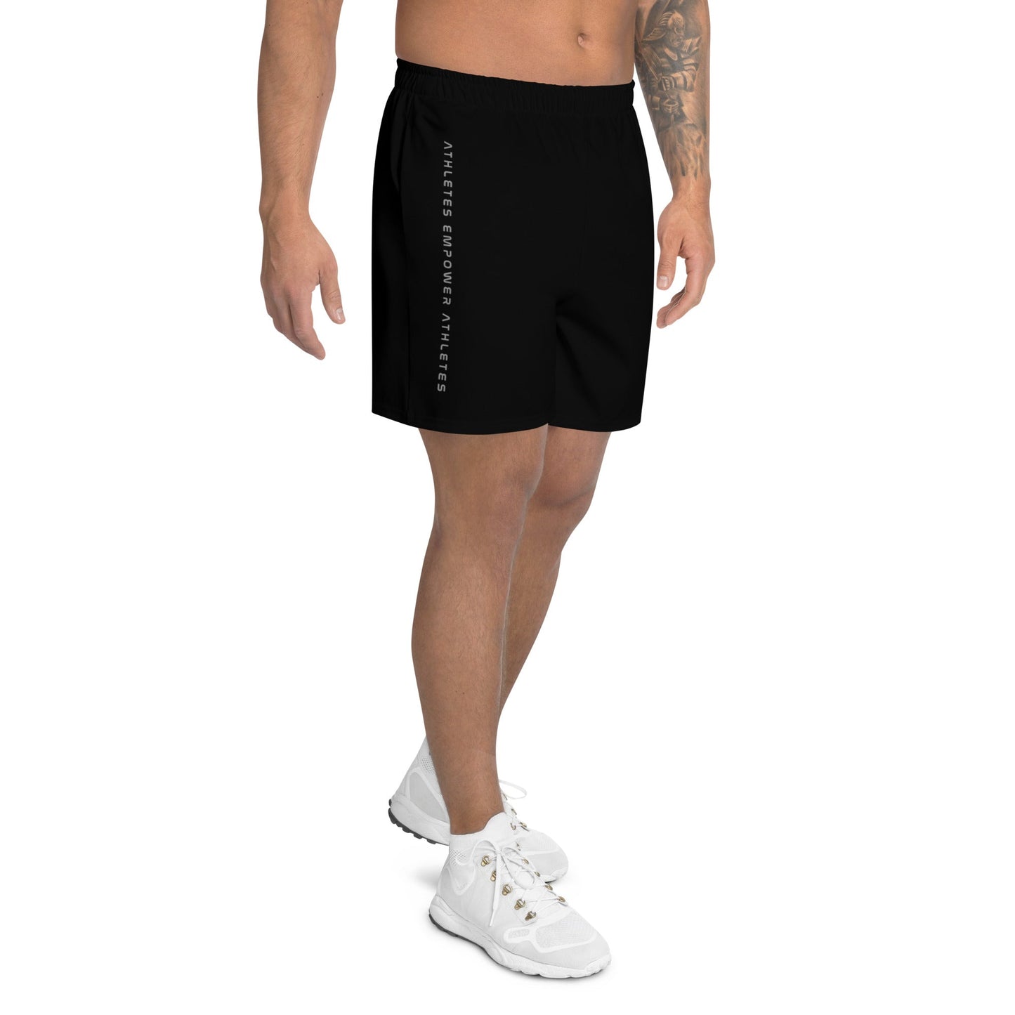 Athletes Empower Athletes - Unisex Athletic Long Shorts by DarkByteGear
