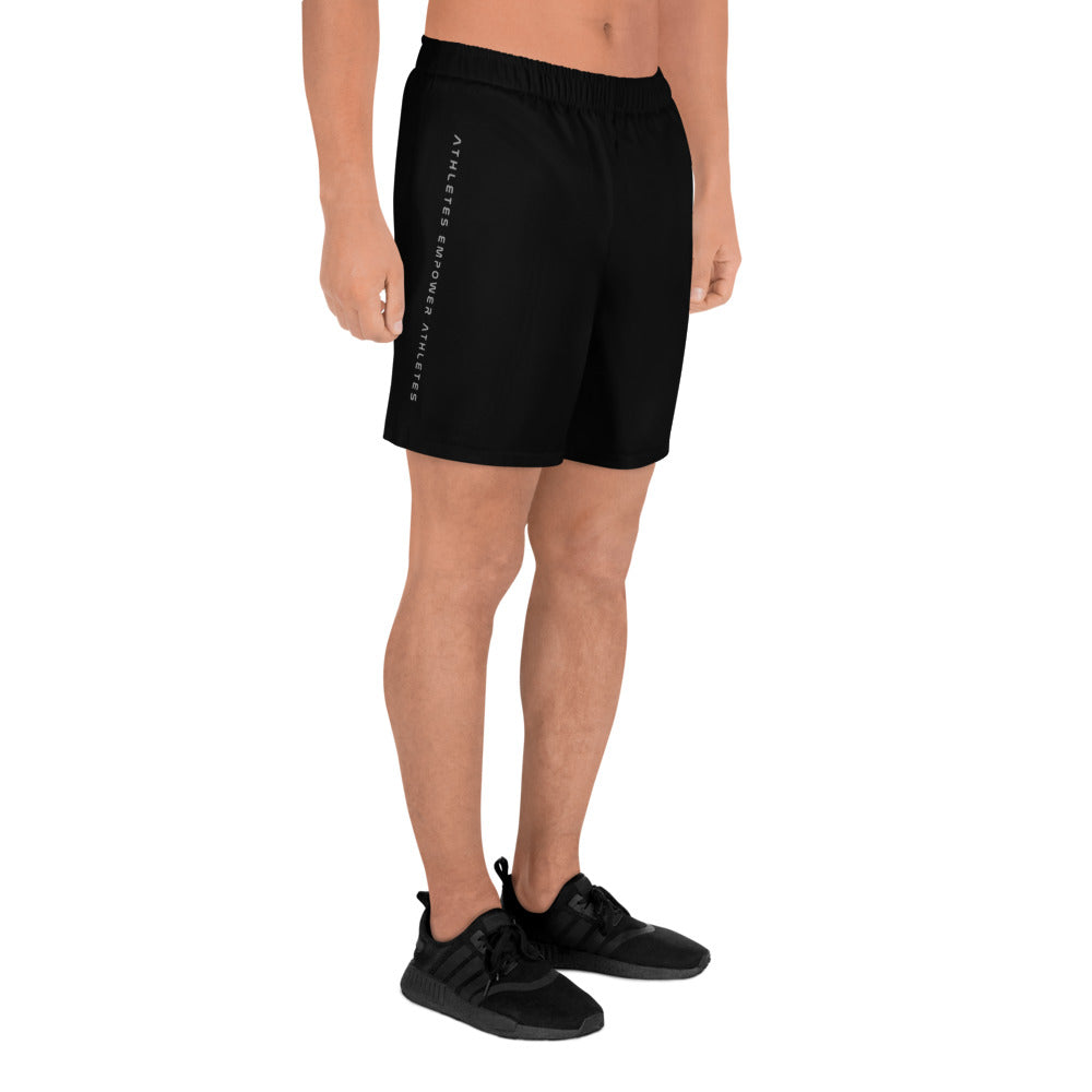 Athletes Empower Athletes - Unisex Athletic Long Shorts by DarkByteGear