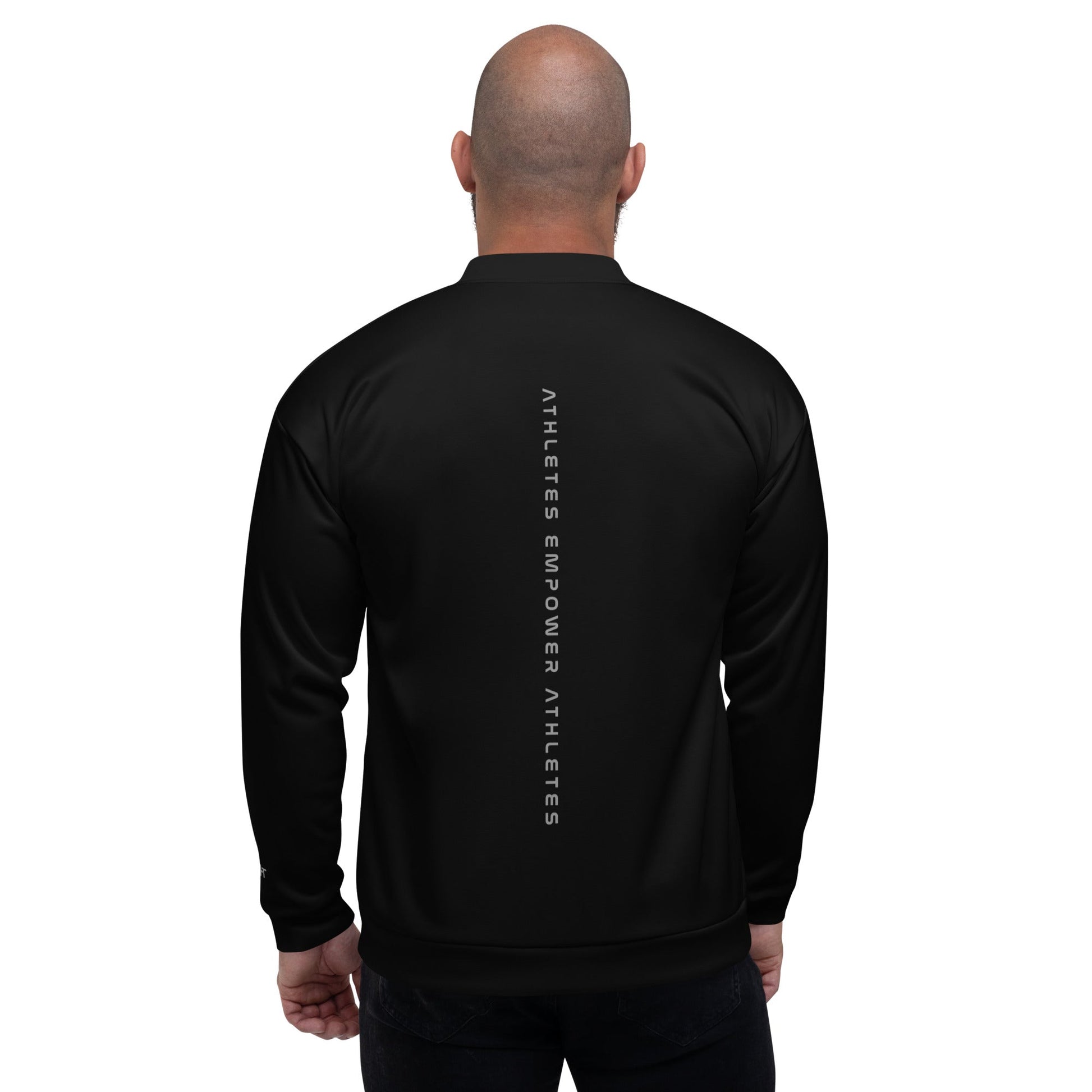 Athletes Empower Athletes - Unisex Bomber Jacket by DarkByteGear
