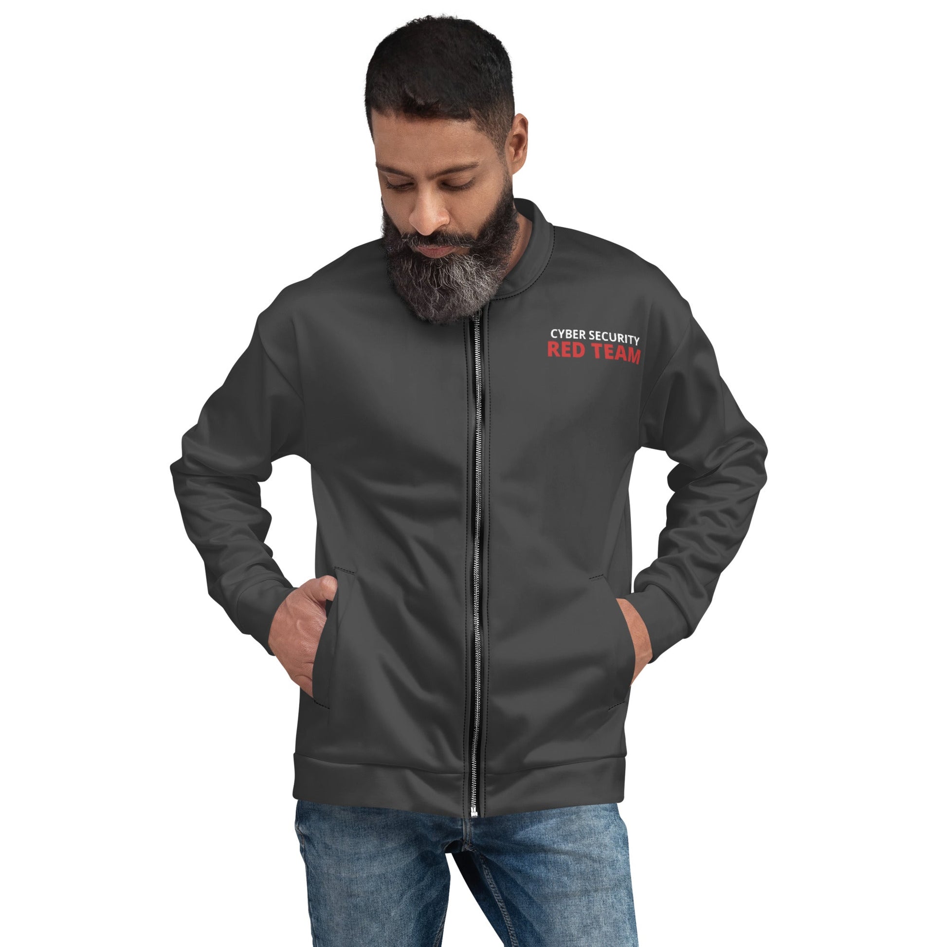 Cyber Security Red Team - Unisex Bomber Jacket by DarkByteGear