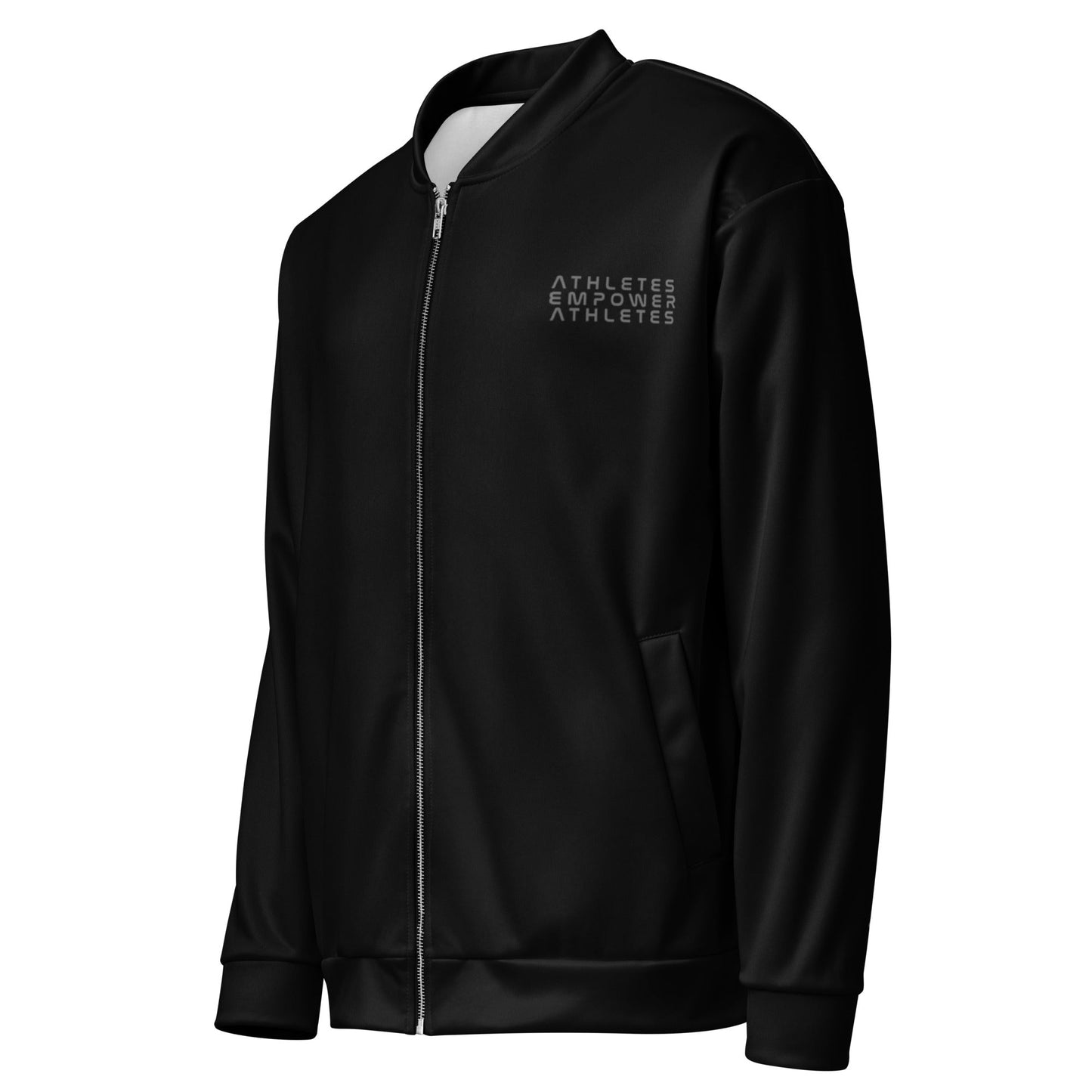 Athletes Empower Athletes - Unisex Bomber Jacket by DarkByteGear