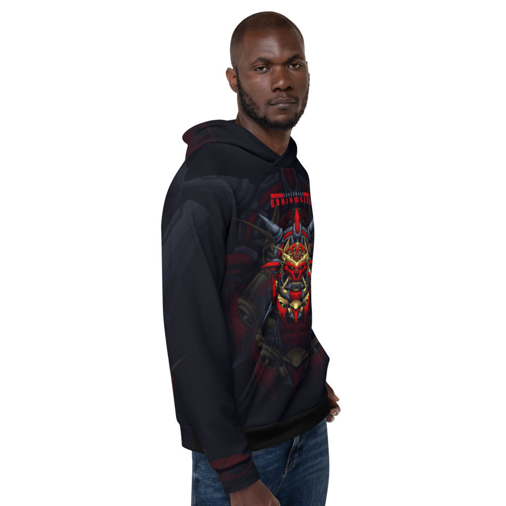 Cyberware Ronin Mecha - Unisex Hoodie by DarkByteGear