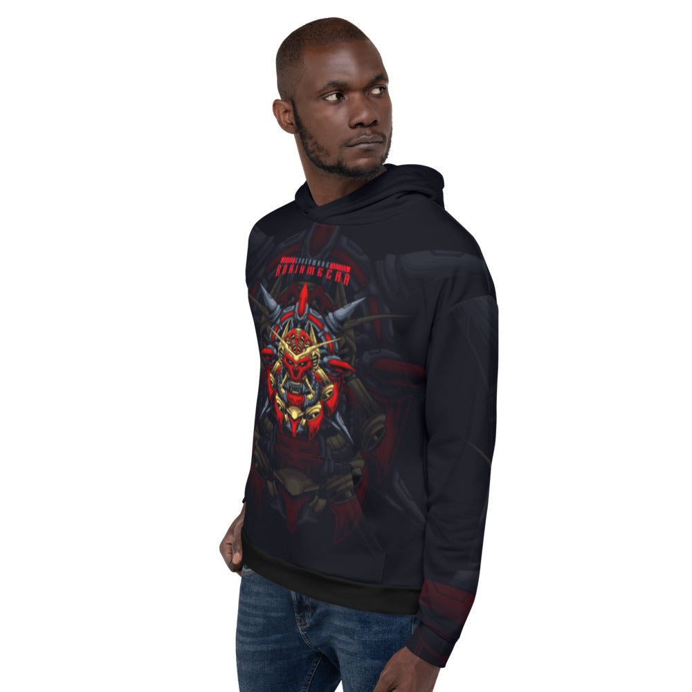 Cyberware Ronin Mecha - Unisex Hoodie by DarkByteGear