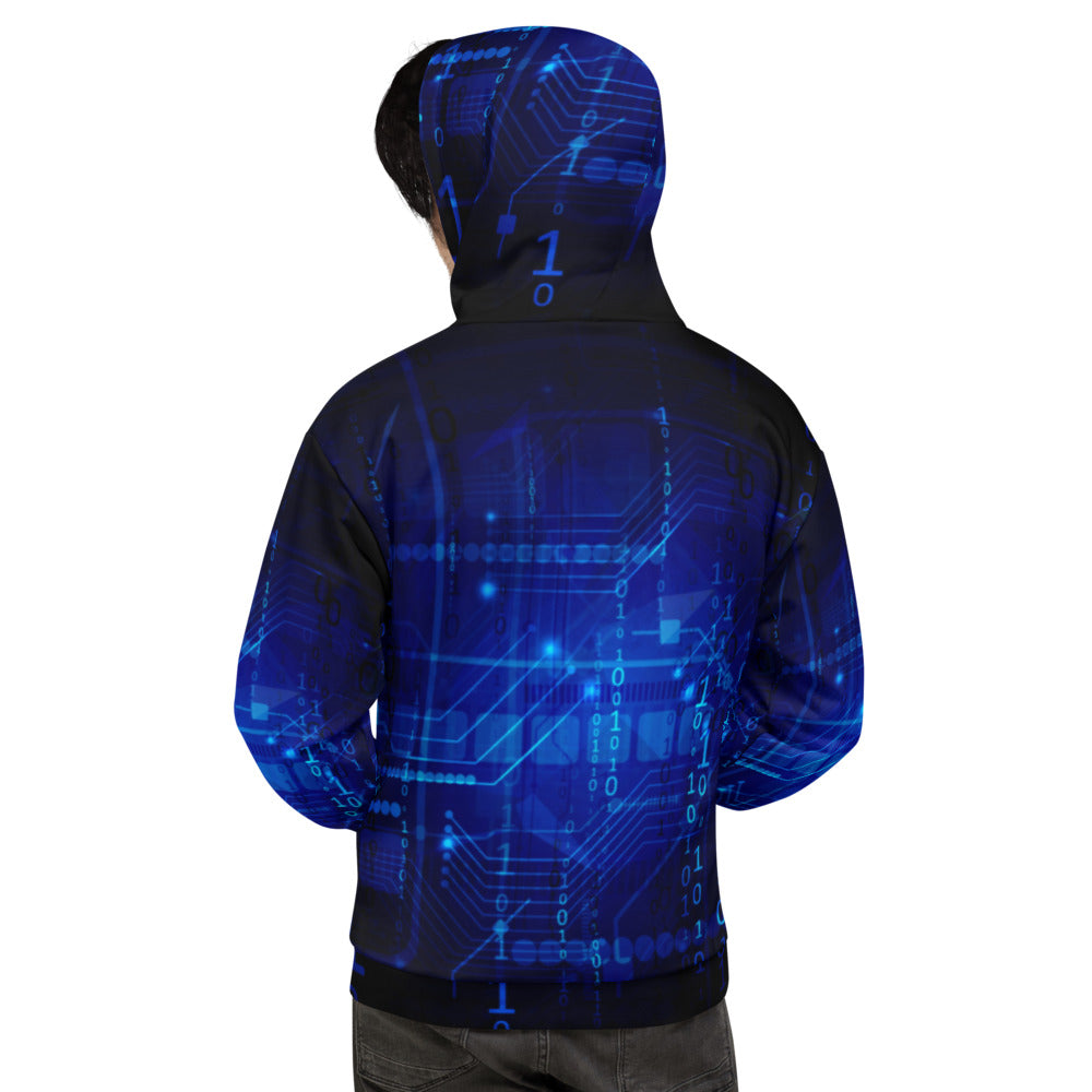 Hard-coded - Unisex Hoodie by DarkByteGear