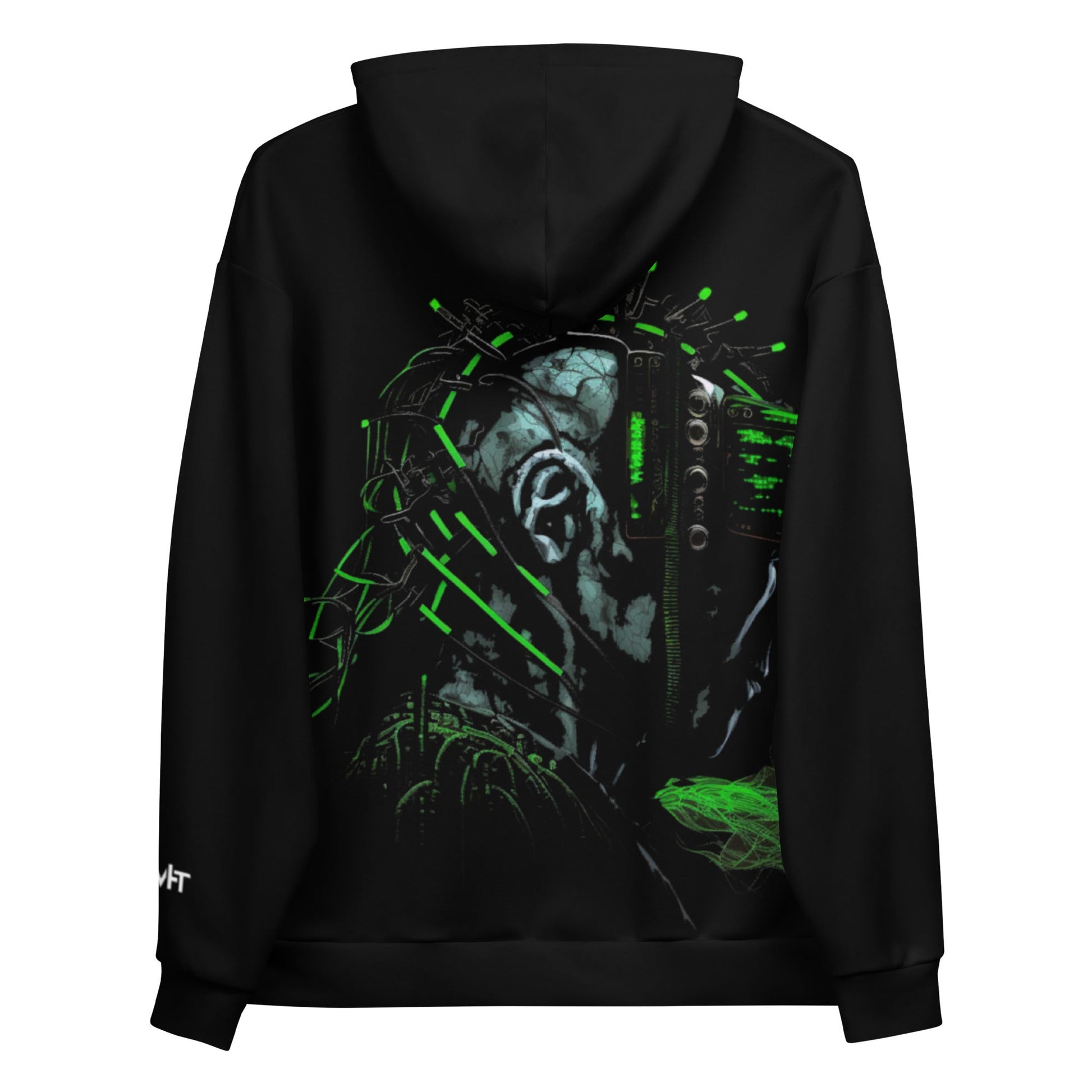 CyberWare Assassin V13 - Unisex Hoodie ( Back Print ) by DarkByteGear