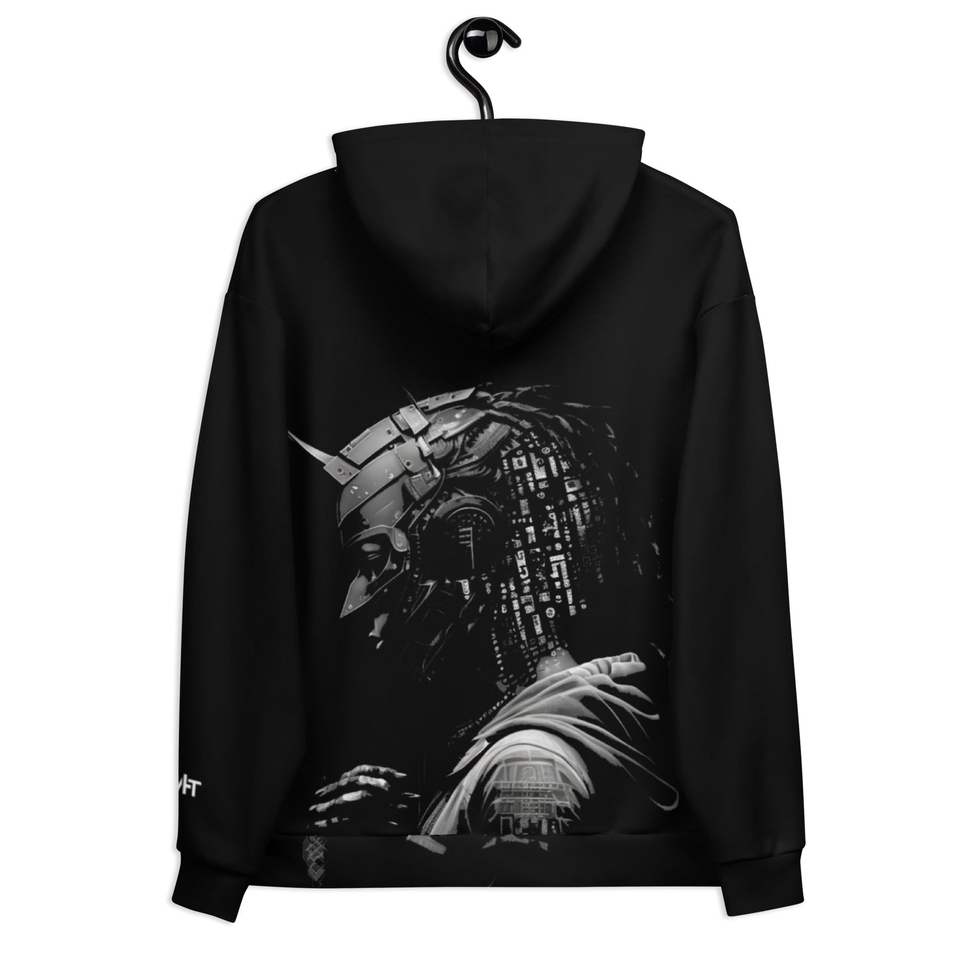 Cyberware assassin v35 - Unisex Hoodie (back print) by DarkByteGear