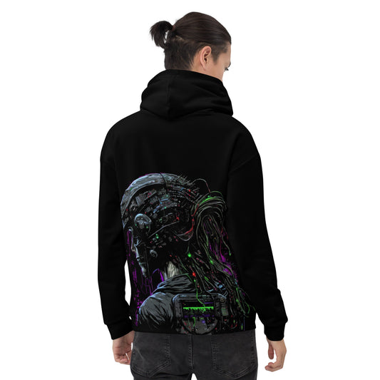 Cyberware assassin v51 - Unisex Hoodie by DarkByteGear