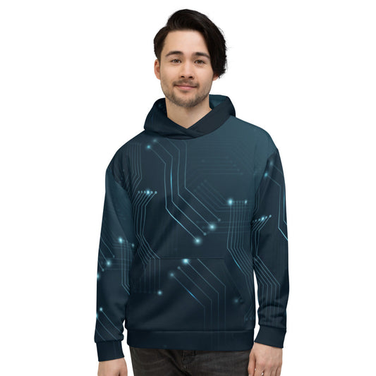 MyHackerTech - Unisex Hoodie by DarkByteGear