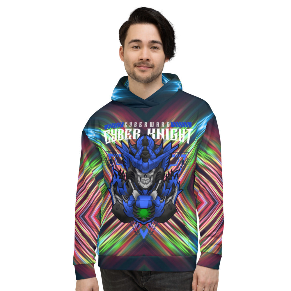 Cyberware Cyber Knight v2 - Unisex Hoodie by DarkByteGear