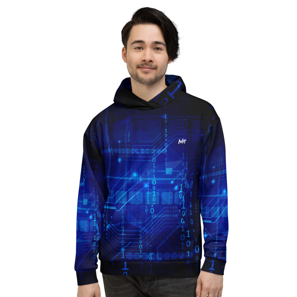 Hard-coded - Unisex Hoodie by DarkByteGear