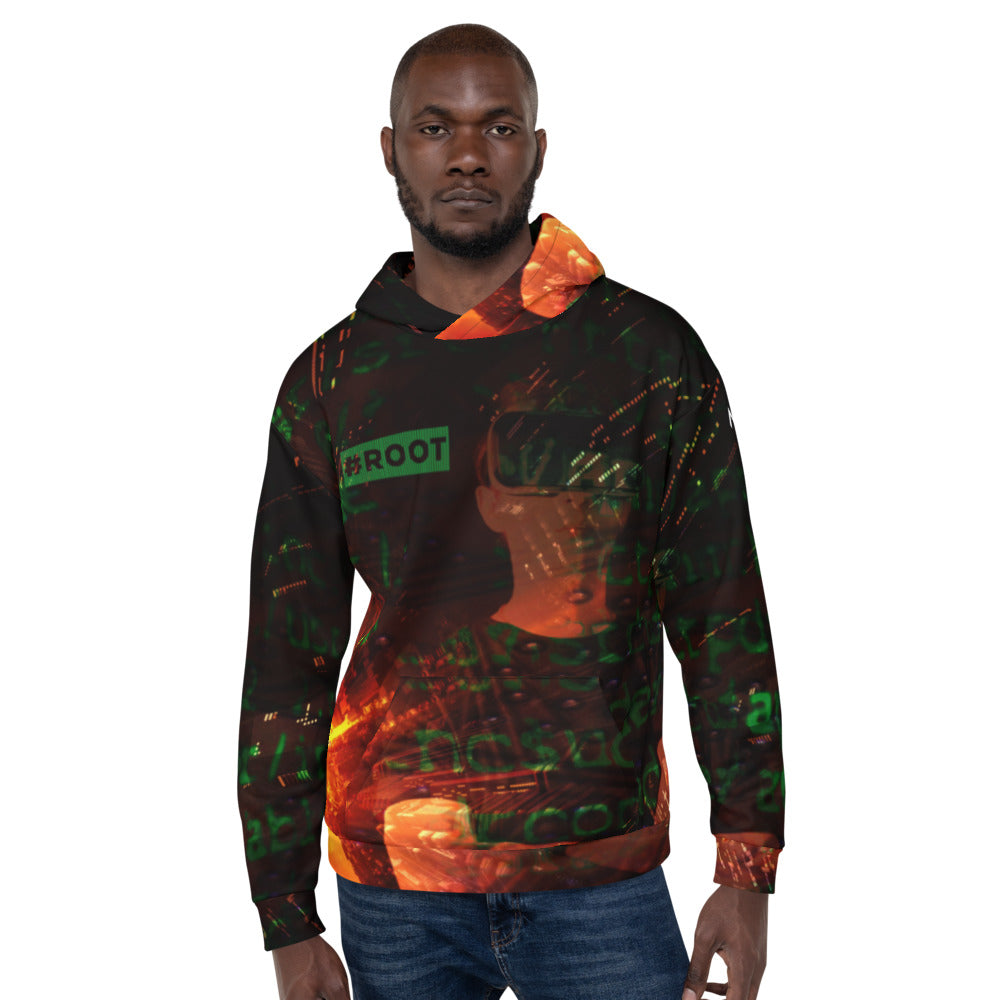 root - Unisex Hoodie by DarkByteGear