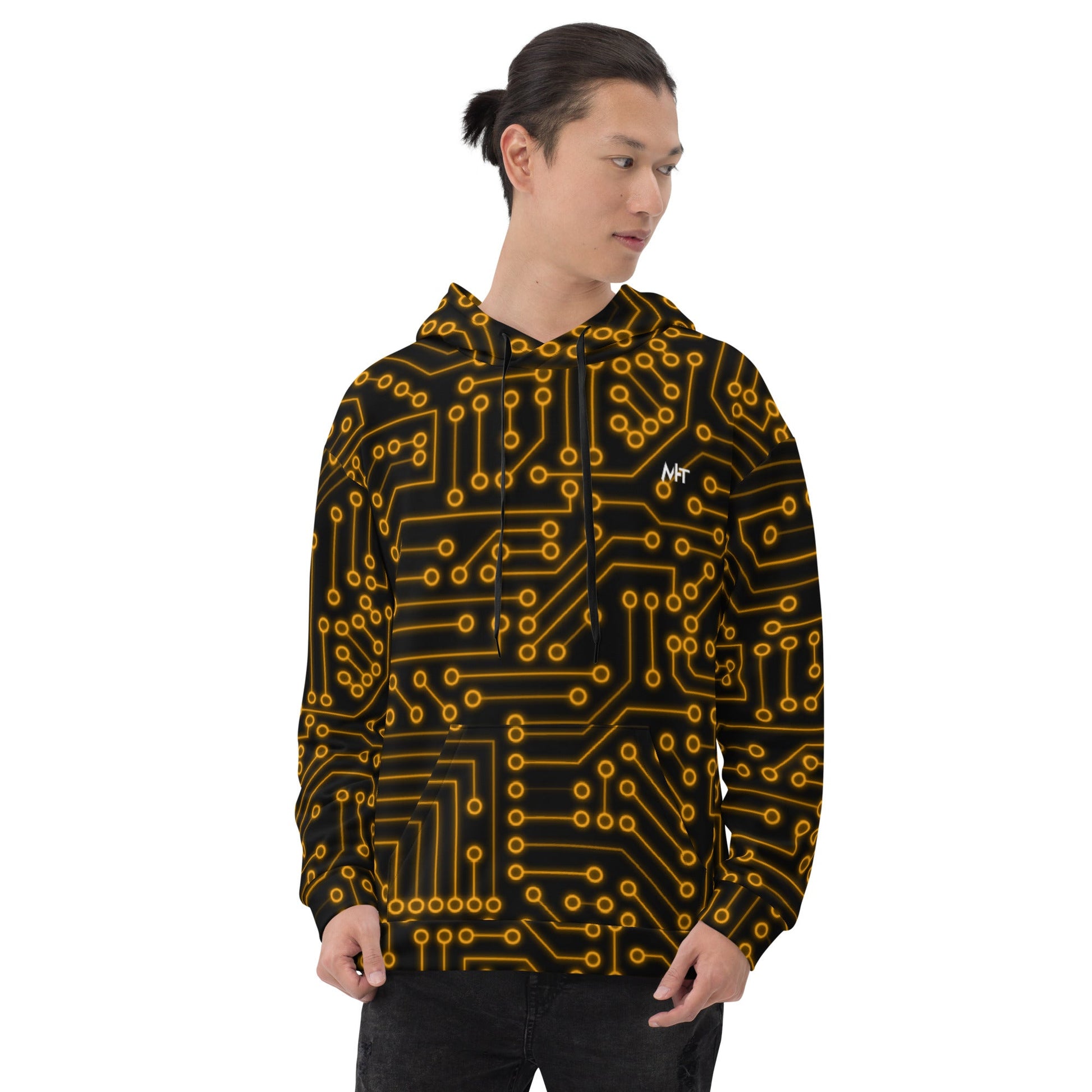 Microchip v4 - Unisex Hoodie by DarkByteGear