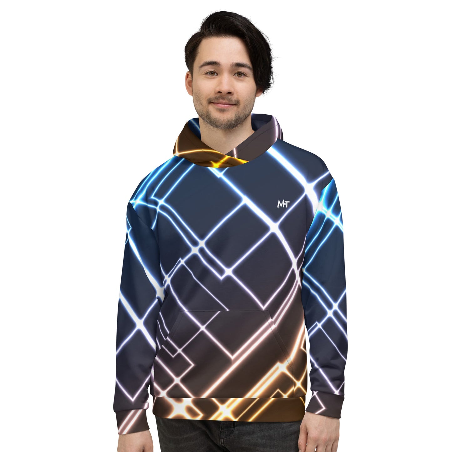 Neon cli - Unisex Hoodie by DarkByteGear