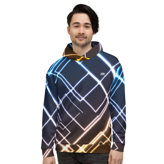 Neon cli - Unisex Hoodie by DarkByteGear