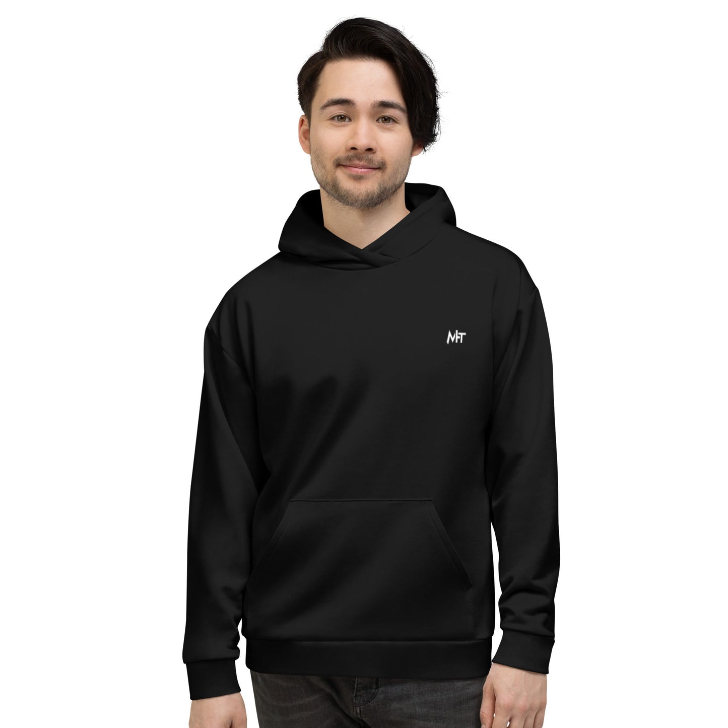Cyberware assassin v4 - Unisex Hoodie (back print) by DarkByteGear