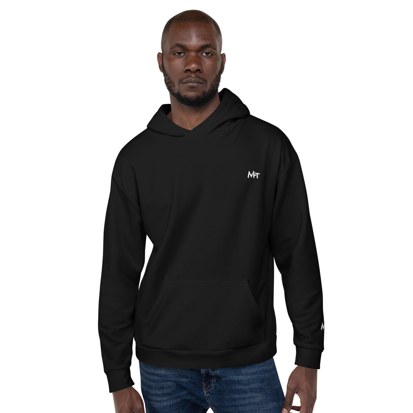 Cyberware assassin v31 - Unisex Hoodie (back print) by DarkByteGear