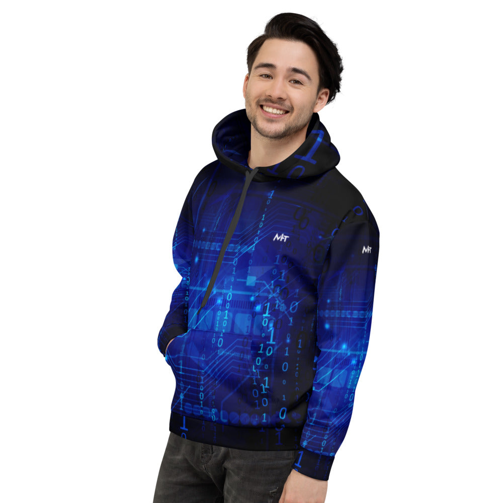Hard-coded - Unisex Hoodie by DarkByteGear