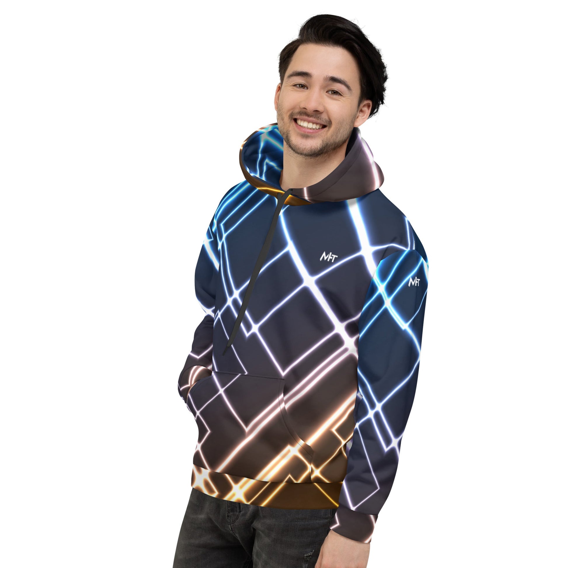 Neon cli - Unisex Hoodie by DarkByteGear