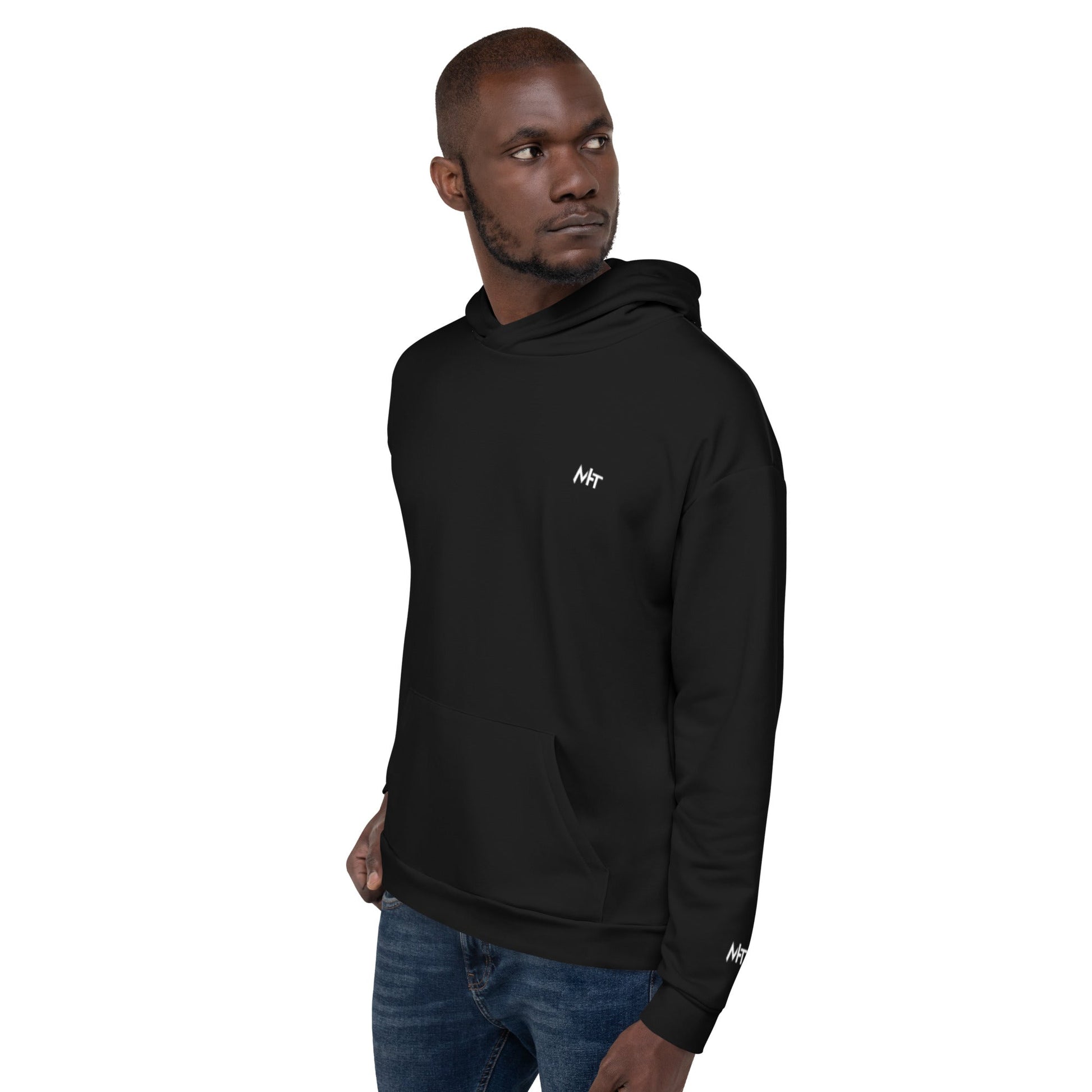Cyberware assassin v31 - Unisex Hoodie (back print) by DarkByteGear