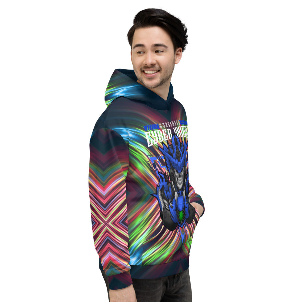 Cyberware Cyber Knight v2 - Unisex Hoodie by DarkByteGear